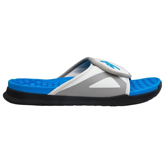 Ladies Coaster Sandals (Light Grey/Blue)
