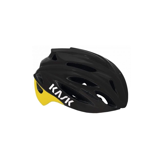 KASK Rapido Road Helmet (Black/Yellow 