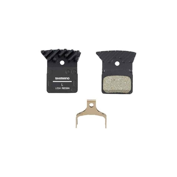 L05A Alloy Back Resin Brake Pads With Cooling Fins