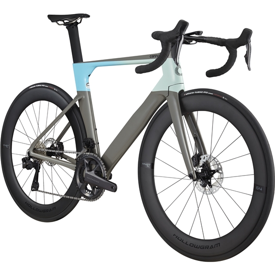 SystemSix Hi-Mod Ultegra Di2 Road Bike - Stealth Grey (2022)